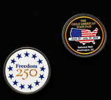 Freedom 250™ Licensed Great American State Fair Commemorative Challenge Coin