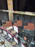 Epoxy Flag Pin as seen at The Great American State Fair