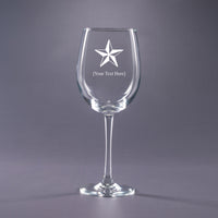 Rear Admiral Lower Half-16 oz. Wine Glass Set