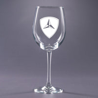 3rd Marine Division - 16 oz. Wine Glass Set