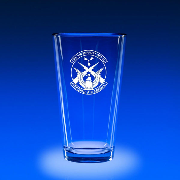 19th Air Support Operations Squadron - 16 oz. Micro-Brew Glass Set
