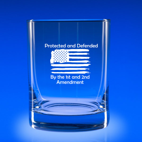 Protected & Defended - 11 oz. Rocks Glass Set
