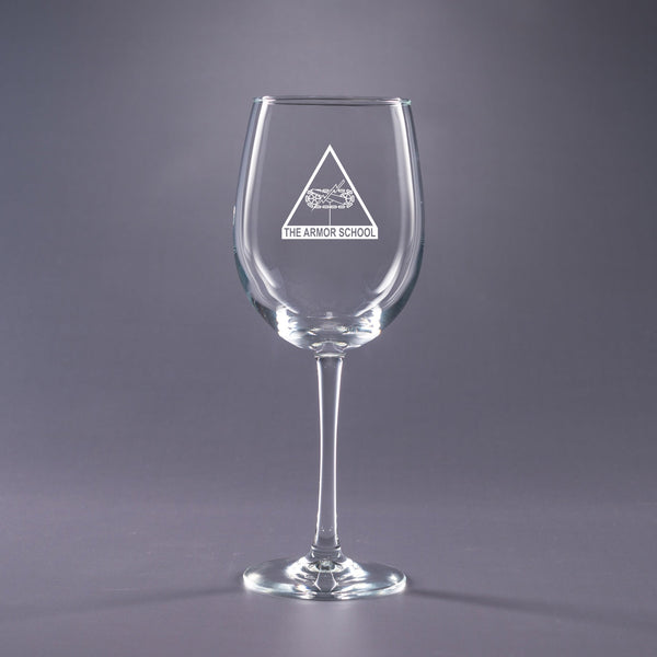 Armor School - 16 oz. Wine Glass Set