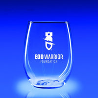 EOD Warrior Foundation-21 oz. Stemless Wine Glass