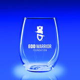 EOD Warrior Foundation-21 oz. Stemless Wine Glass
