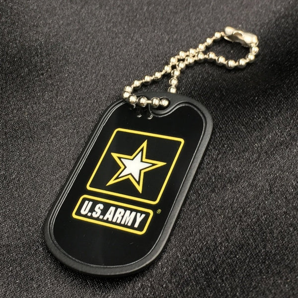 U.S. Army Key Tag with digital label