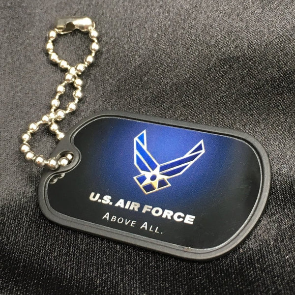 U.S. Air Force Key Tag with digital label