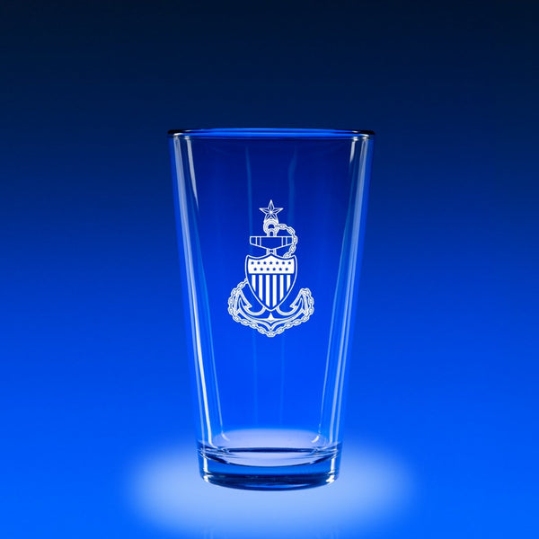 USCG Senior Chief Petty Officer - 16 oz. Micro-Brew Glass Set
