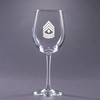 USMC 1st Sergeant-16 oz. Wine Glass Set