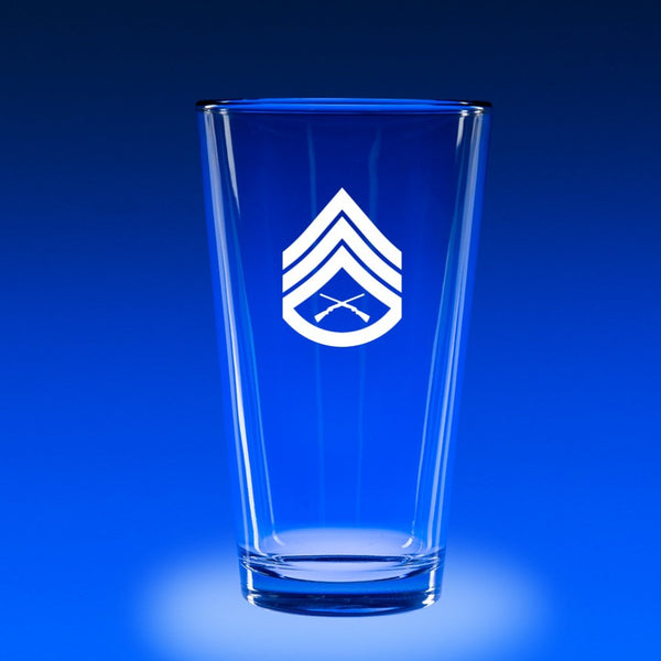 USMC Staff Sergeant - 16 oz. Micro-Brew Glass Set